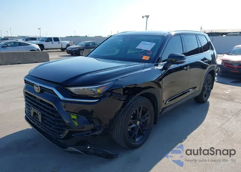 2025 Toyota Grand Highlander Limited z USA, uszkodzony, nr VIN 5TDAAAA55SS020374
